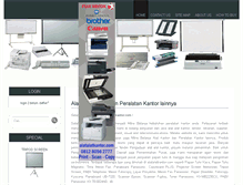 Tablet Screenshot of alatalatkantor.com
